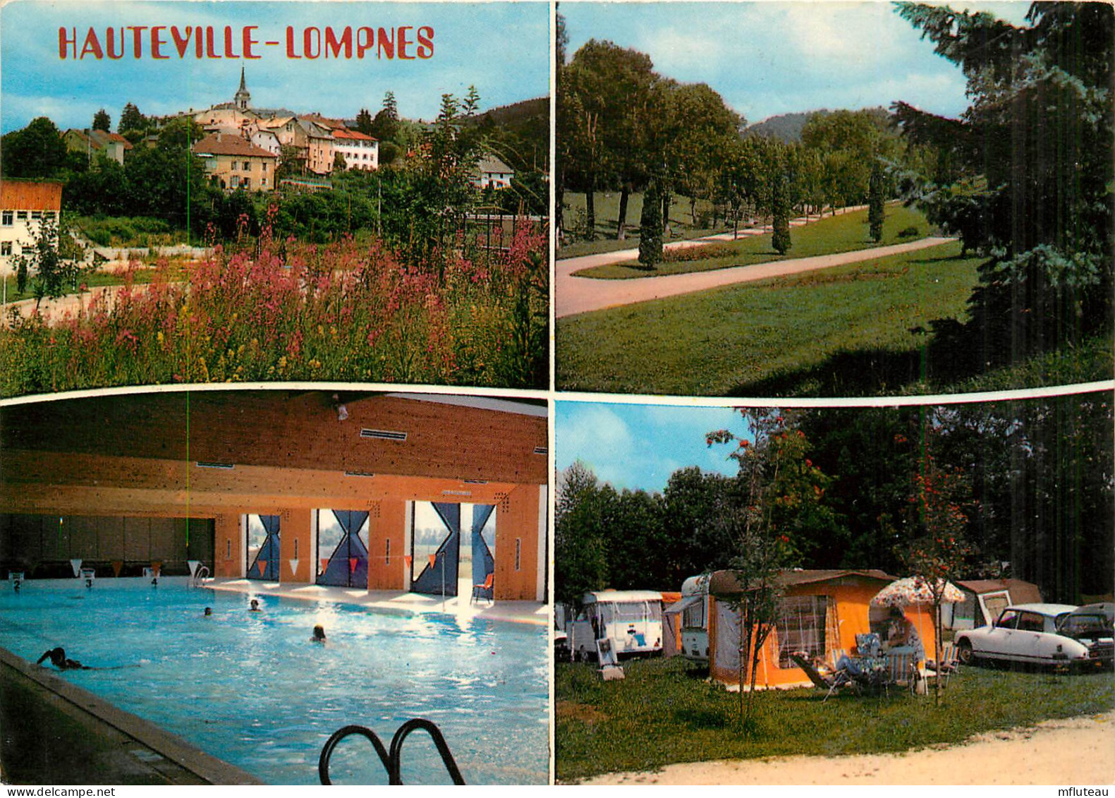 01* HAUTEVILLE LOMPNES  Multivues  (CPM 10,5x15cm)          RL16,0021 - Hauteville-Lompnes