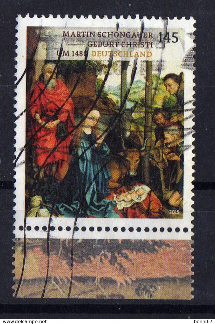 ALLEMAGNE Deutschland Germany  2015 Martin Schongauer Art Painting Obl - Used Stamps