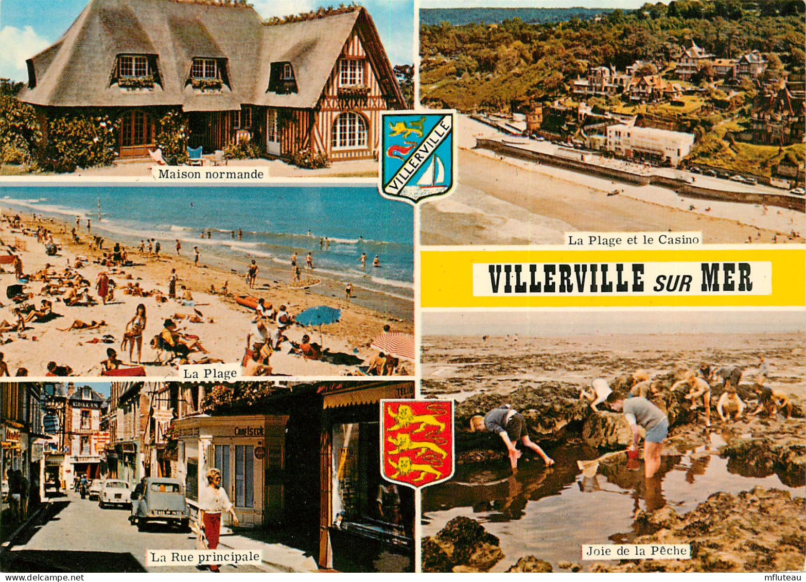 14* VILLERVILLE S/MER  Multivues (CPM 10,5x15cm)   RL16,0788 - Villerville