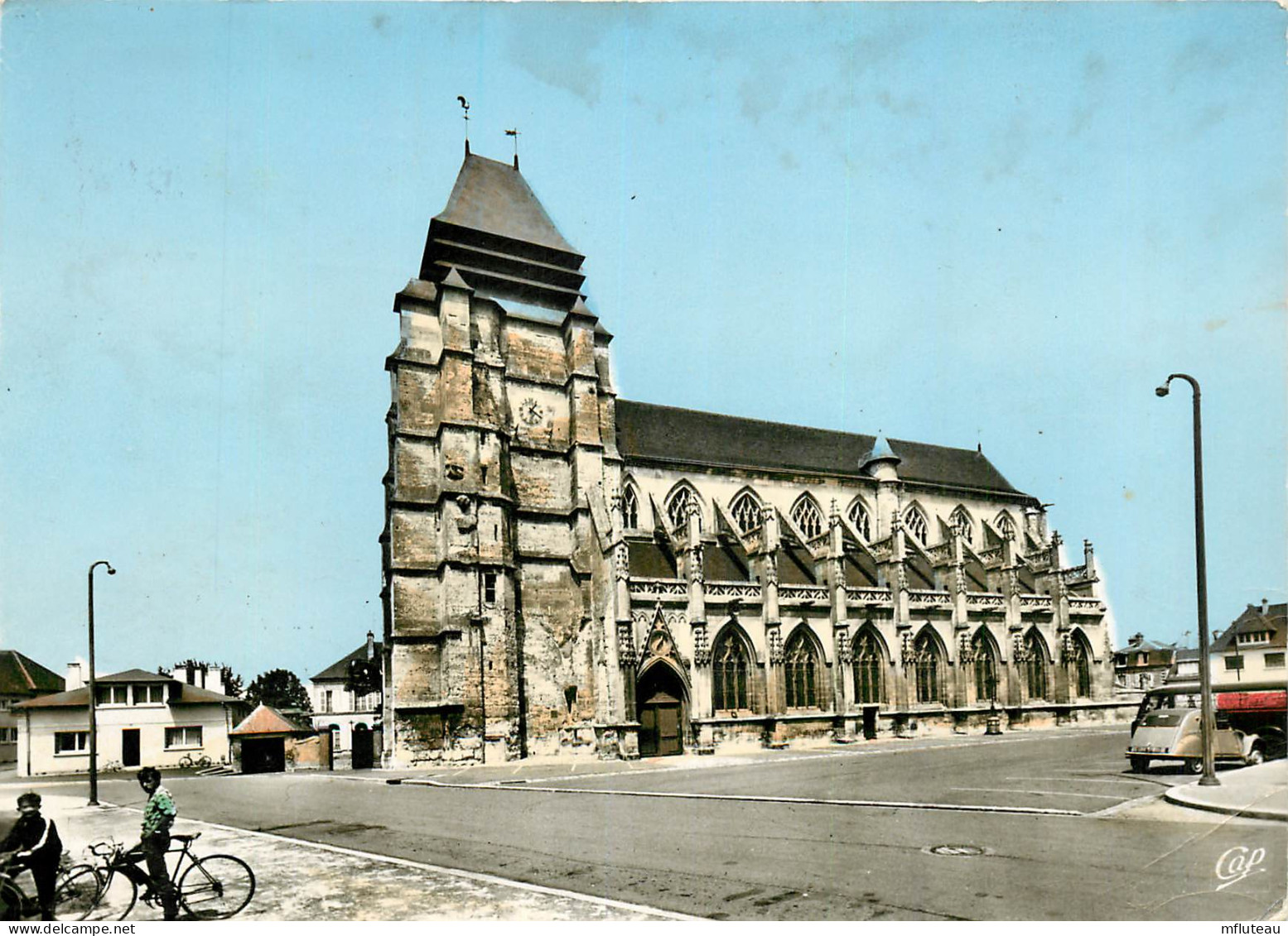 14* PONT L EVEQUE Eglise St  Michel     (CPM 10,5x15cm)  RL16,0719 - Pont-l'Evèque