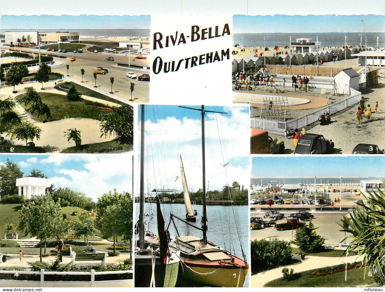 14* OUISTREHAM – RIVA BELLE  Multivues  (CPSM 10,5x15cm)   RL16,0685 - Ouistreham