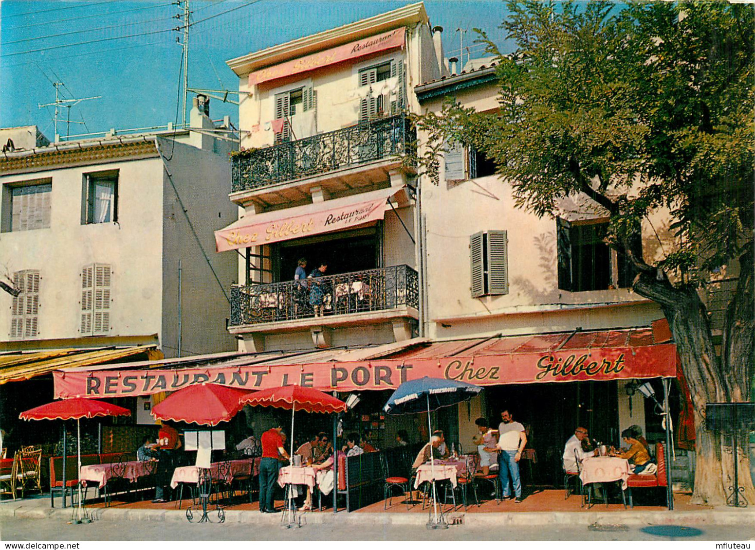 13* CASSIS  Restaurant Du Port « chez Gilbert » (CPM 10,5x15cm)3    RL16,0652 - Cassis