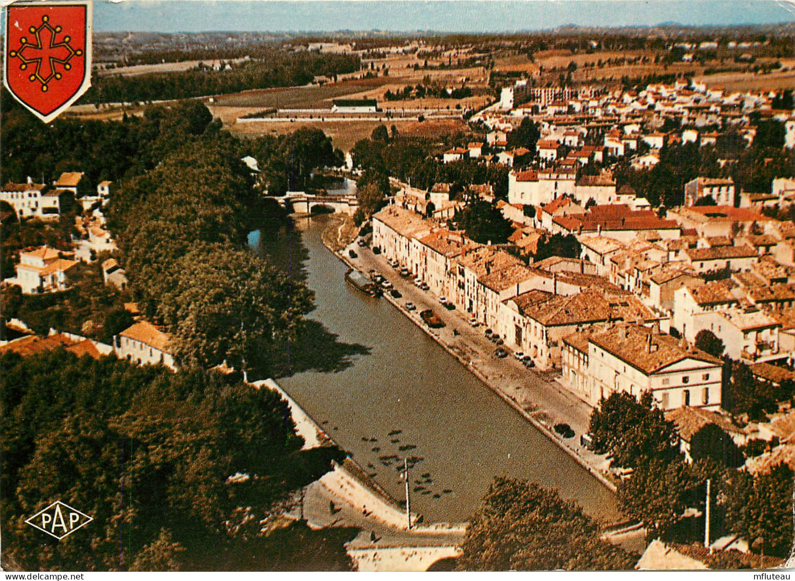 11* CASTELNAUDARY  Vue Generale  (CPM 10,5x15cm)   RL16,0531 - Castelnaudary