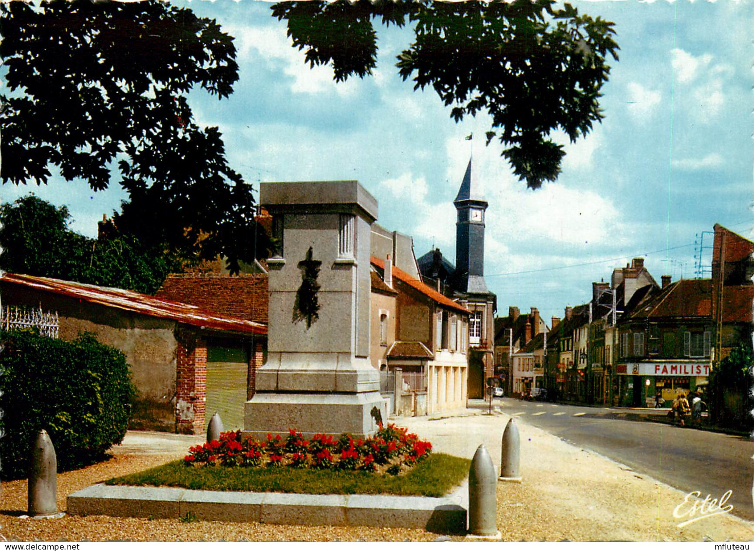 28* CHATEAUNEUF EN THYMERAIS Monument – Mairie  (CPSM 10,5x15cm)   RL16,1607 - Châteauneuf