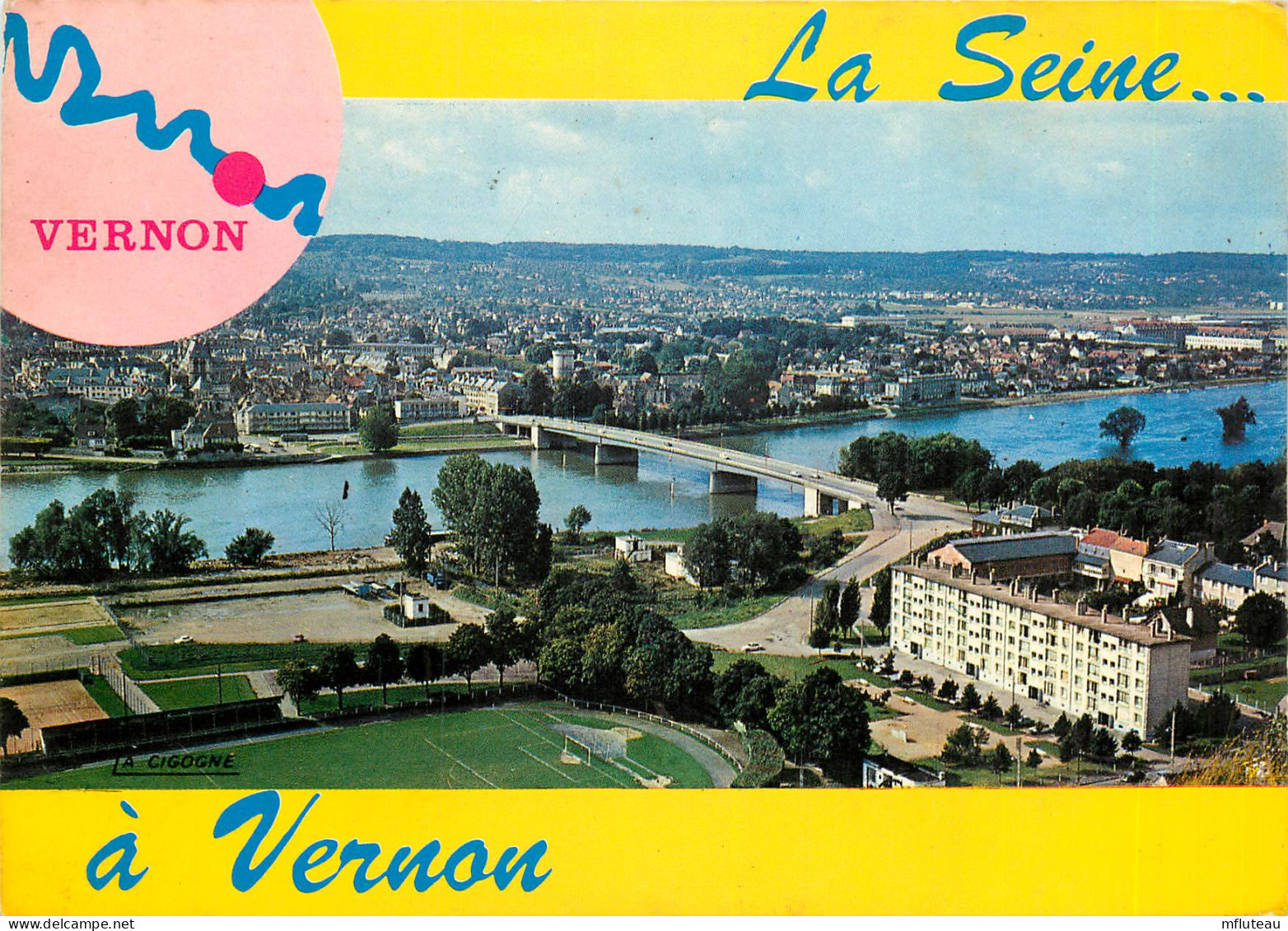 27* VERNON  La Seine (CPM 10,5x15cm)   RL16,1578 - Vernon