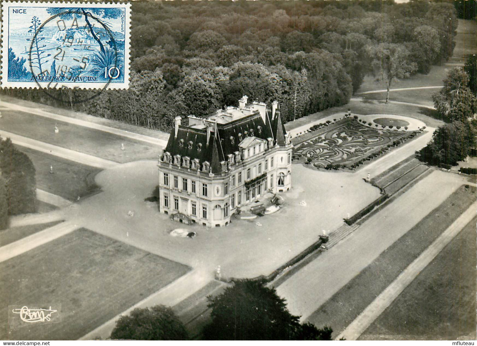 27* DANGU  Le Chateau  (CPSM 10,5x15cm)    RL16,1484 - Dangu