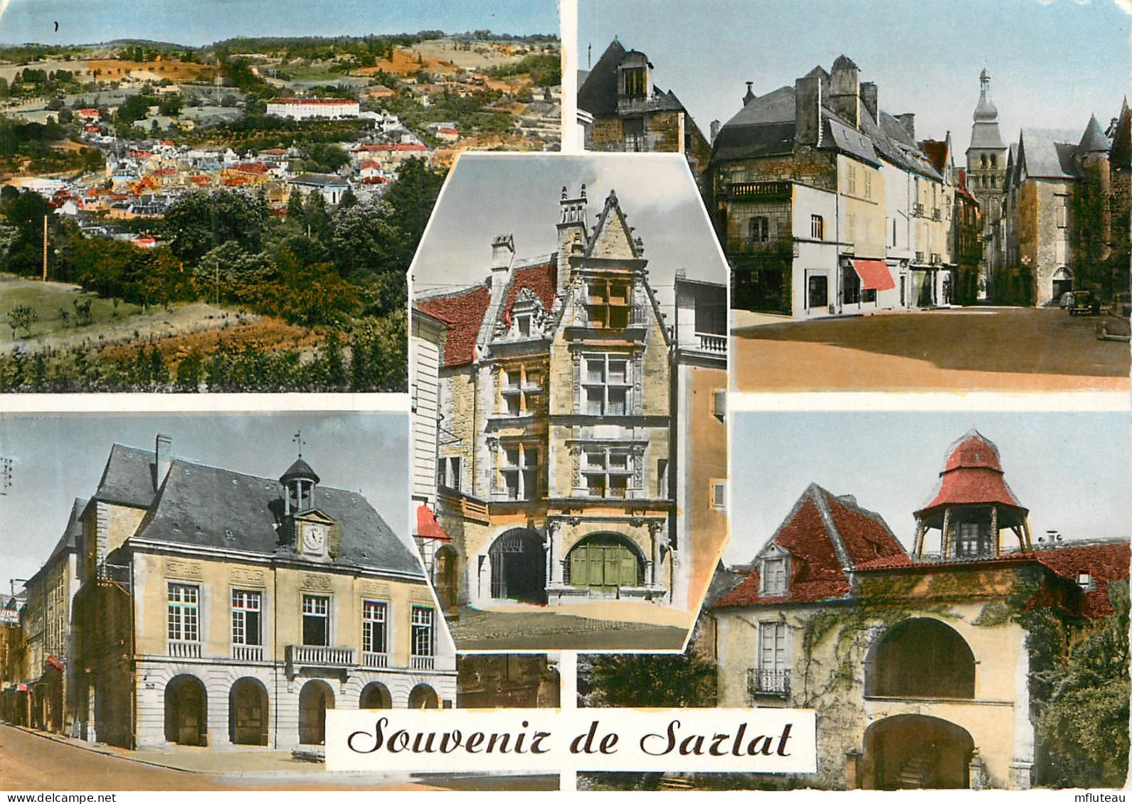 24* SARLAT  Multivues  (CPM 10,5x15cm)   RL16,1389 - Sarlat La Caneda