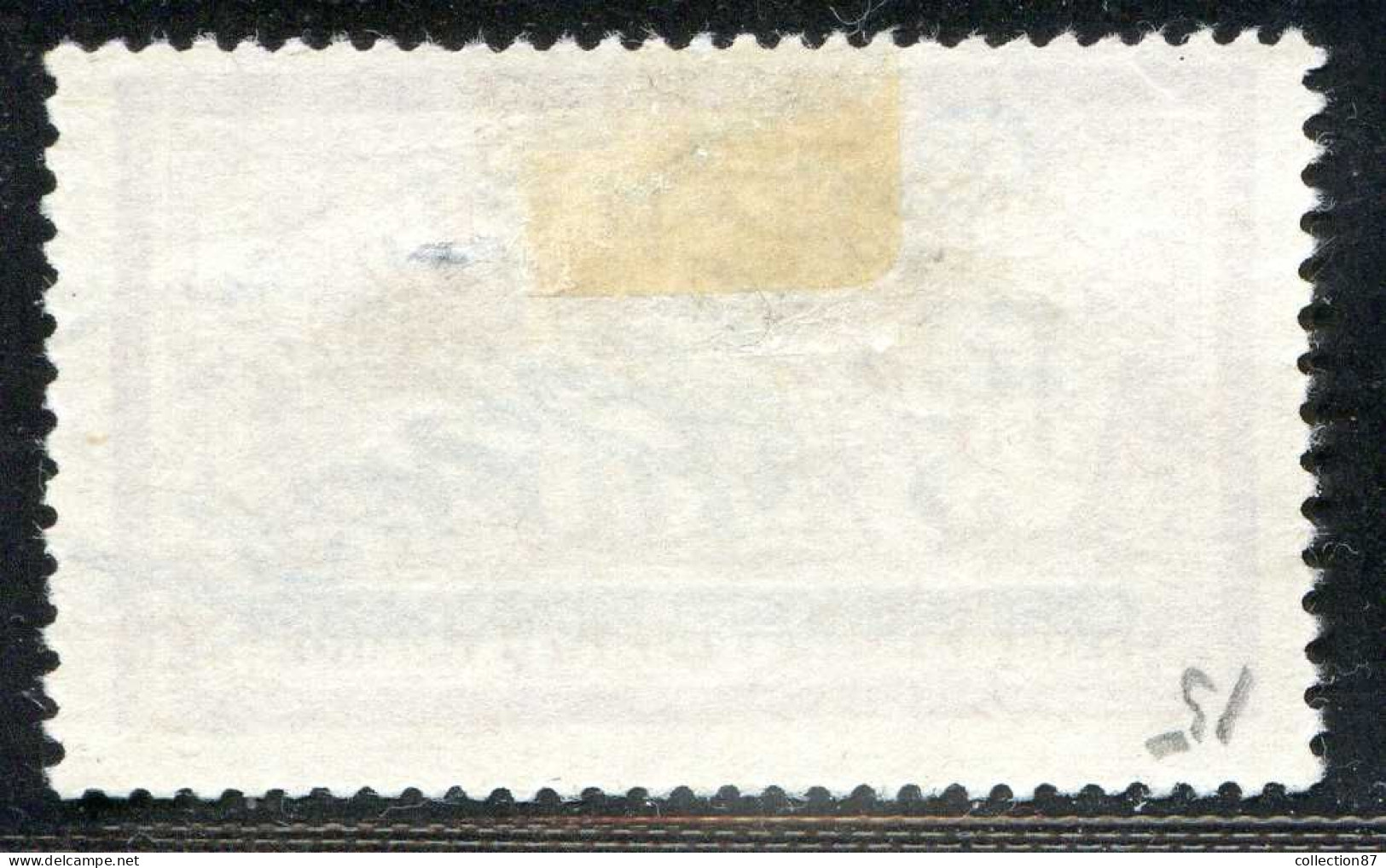 REF 090 > MEMEL < Yv PA N° 17 Ø < Oblitéré Dos Visible - Used Ø Air Mail - Oblitérés