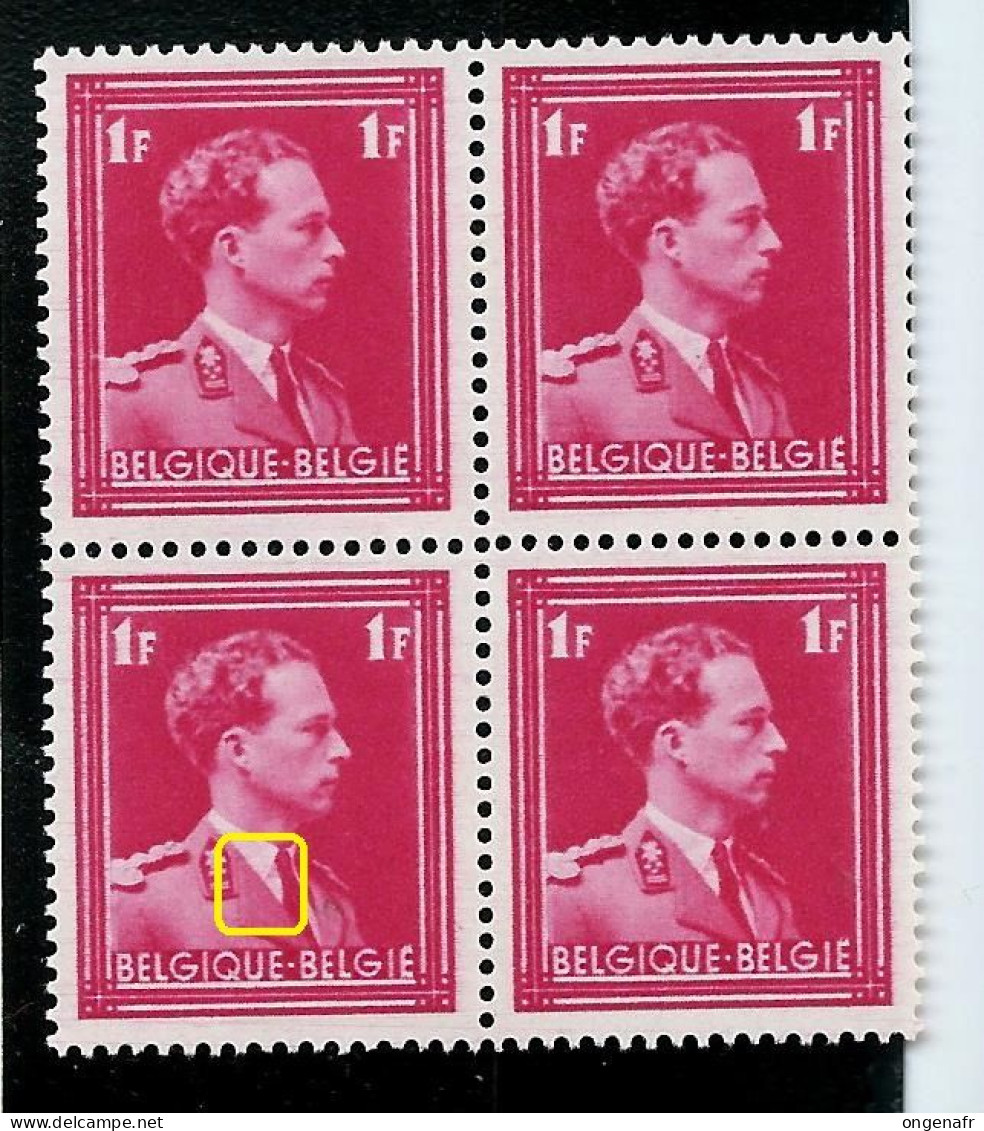 N° 428a Rose-carminé  Plusieurs Blocs Donc Var. Luppi Soit: 172 Timbres ( ** ) à 20% - 1936-1957 Col Ouvert