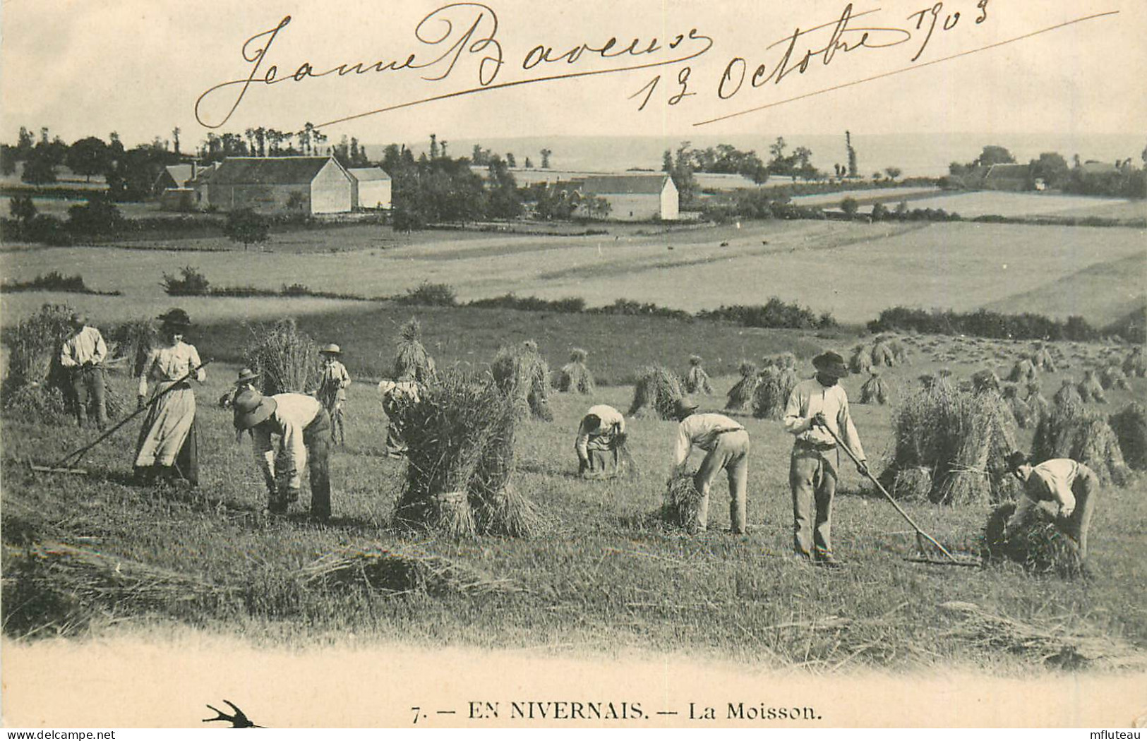 58* NIVERNAIS  La Moisson           RL42,0261 - Musique