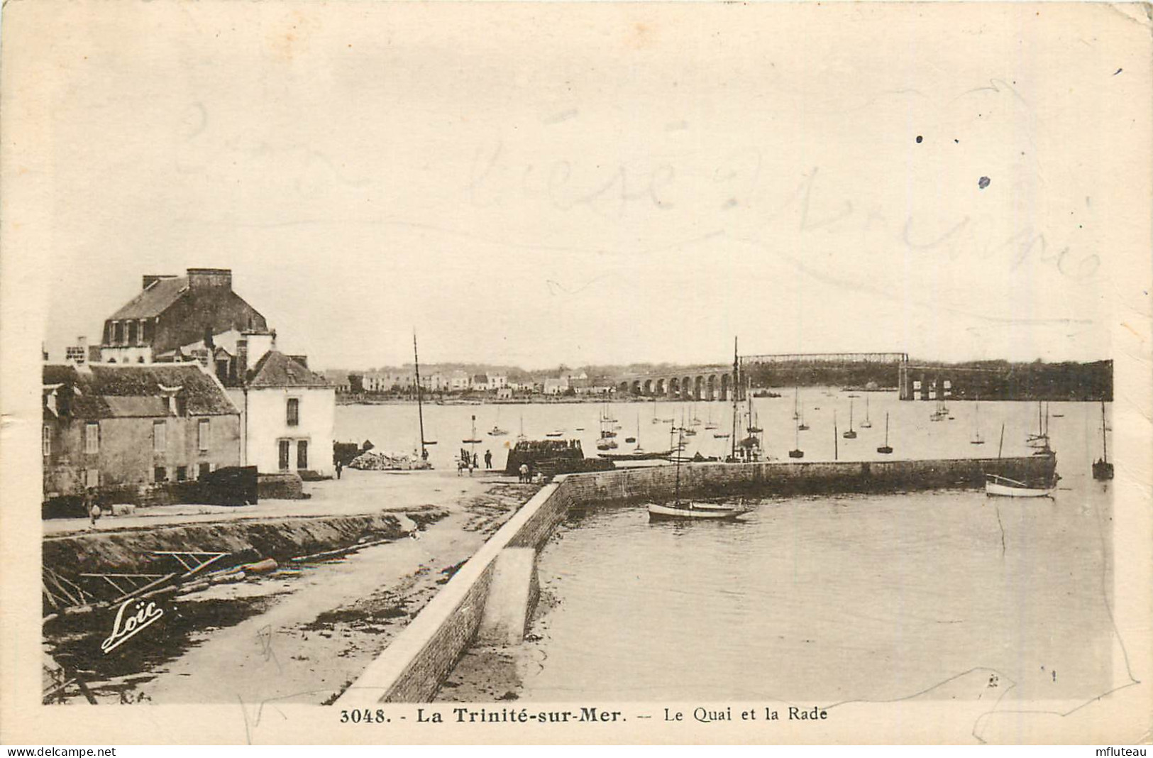 56* LA TRINITE S/MER  Le Quai Et La Rade            RL42,0113 - La Trinite Sur Mer