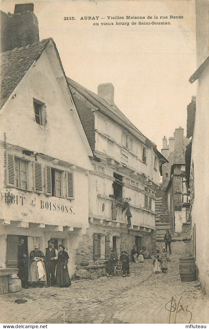 56* AURAY  Rue Renee Au Vieux Bourg De St Goustan           RL42,0079 - Auray