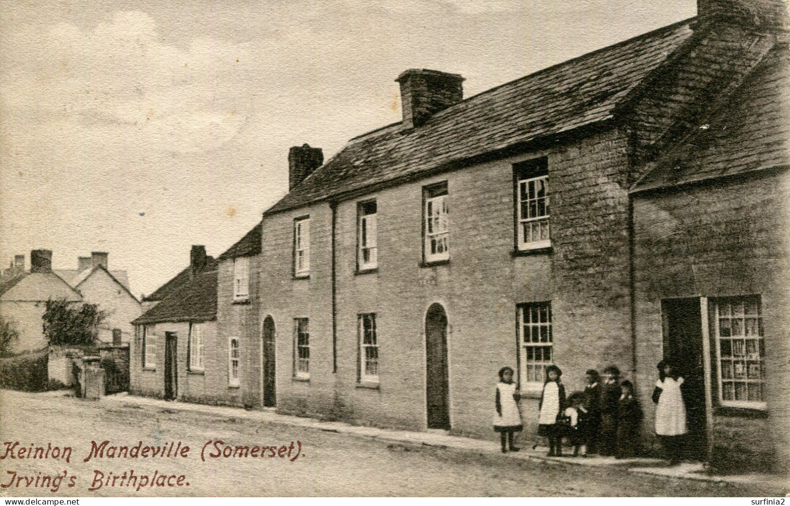 SOMERSET - KEINTON MANDEVILLE - IRVING'S BIRTHPLACE 1906  Som739 - Andere & Zonder Classificatie