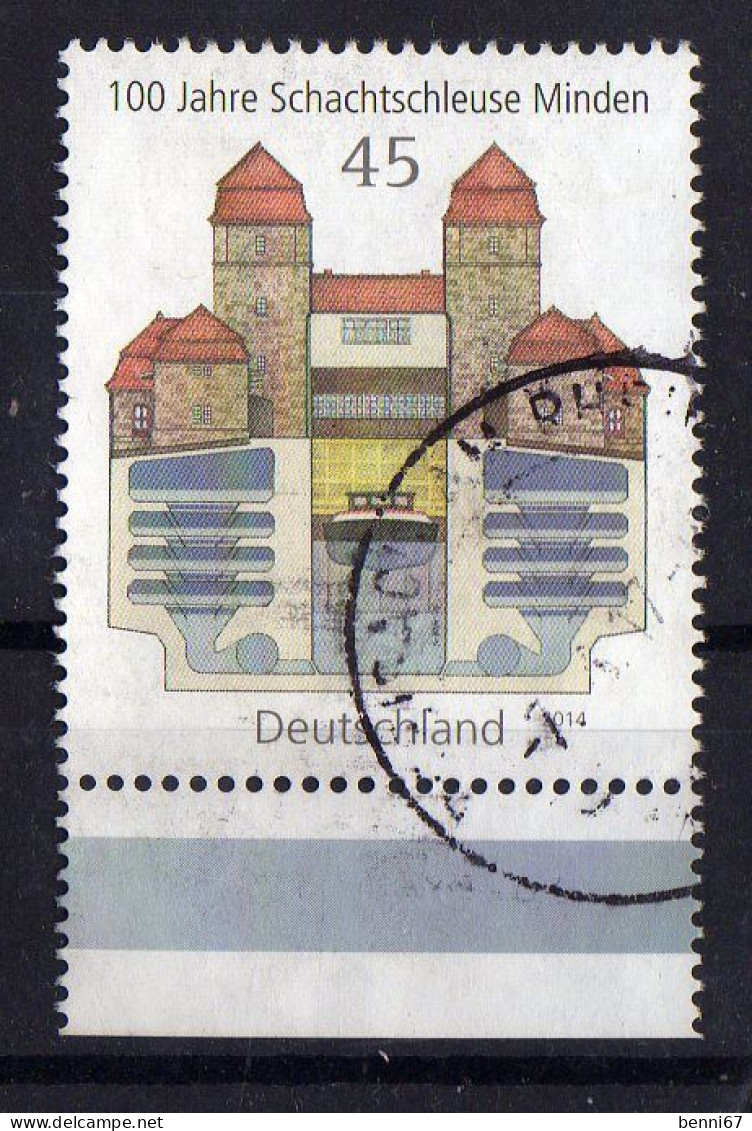 ALLEMAGNE Germany 2014 Ecluse Minden Obl. - Used Stamps