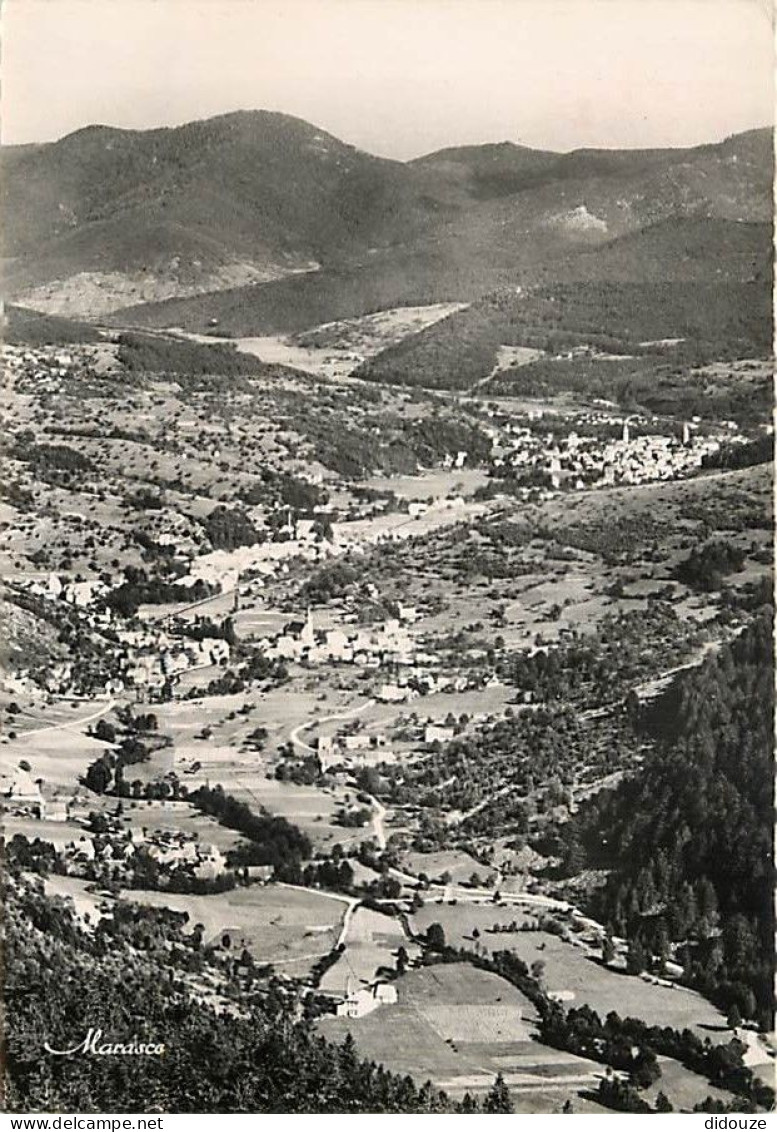 68 - Munster - Vallée De Munster - Au Fond, La Ville - Vue Aérienne - Mention Photographie Véritable - CPSM Grand Format - Munster