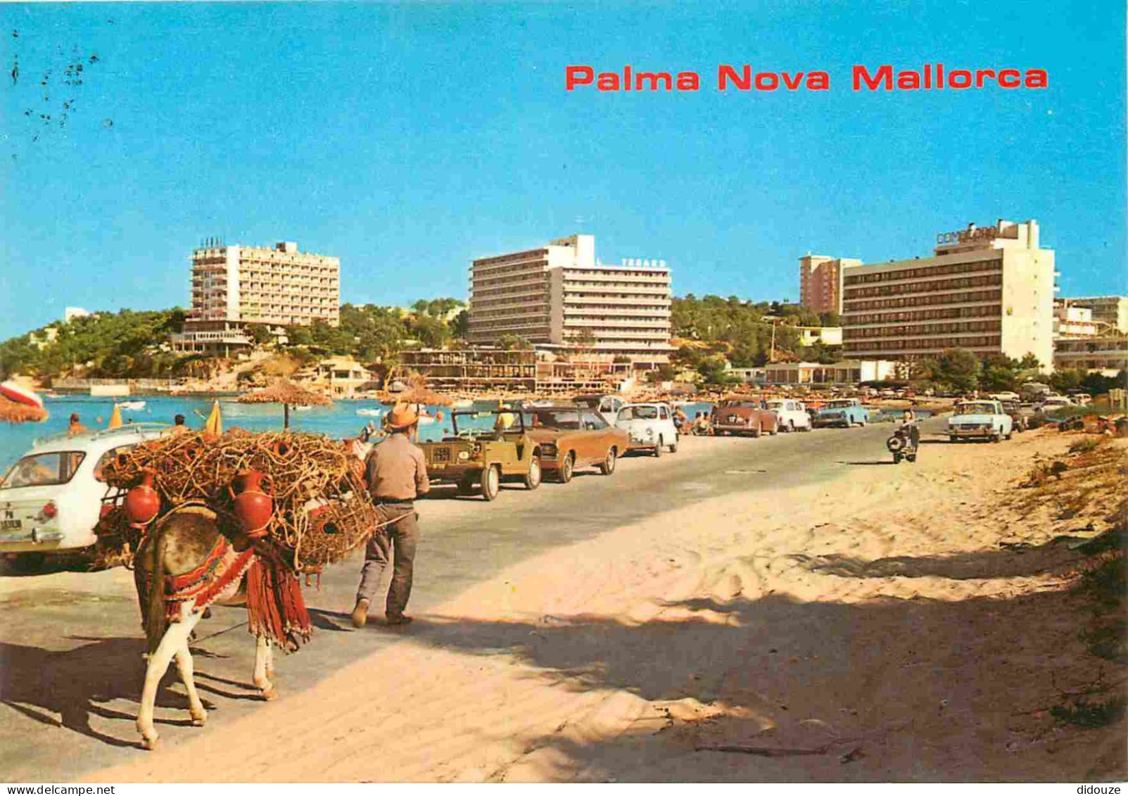 Espagne - Espana - Islas Baleares - Palma De Mallorca - Palma Nova - Automobiles - Immeubles - Architecture - CPM - Voir - Palma De Mallorca