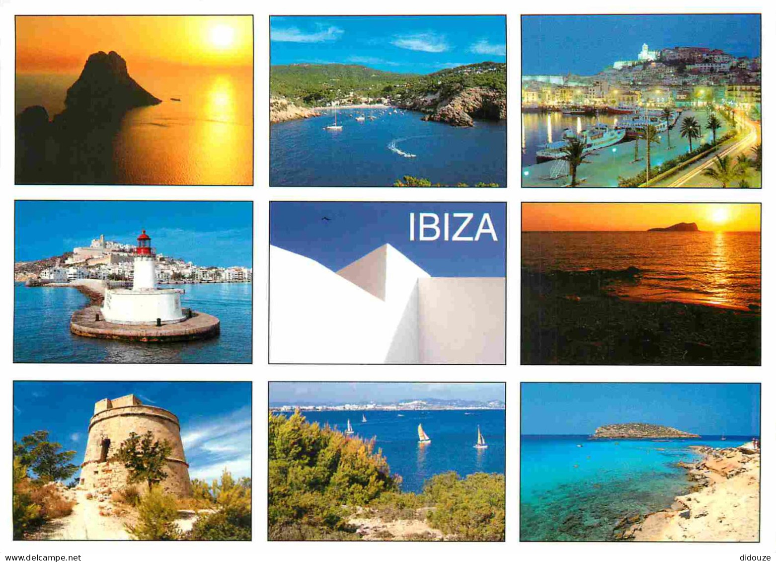 Espagne - Espana - Islas Baleares - Ibiza - Multivues - CPM - Voir Scans Recto-Verso - Ibiza