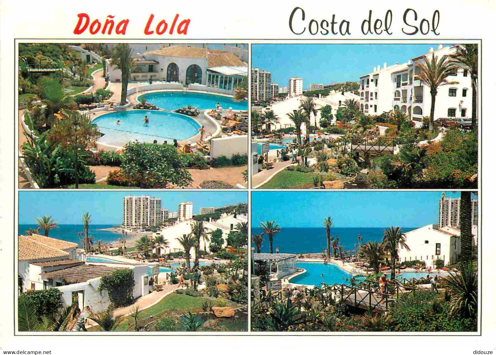 Espagne - Espana - Andalucia - Mijas - Multivues - Piscine - CPM - Voir Scans Recto-Verso - Autres & Non Classés