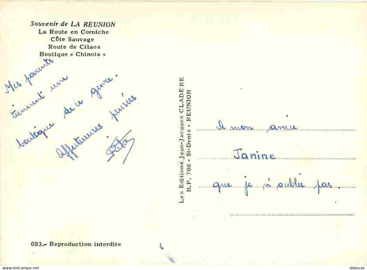 Ile De La Réunion - Multivues - CPM - Voir Scans Recto-Verso - Otros & Sin Clasificación