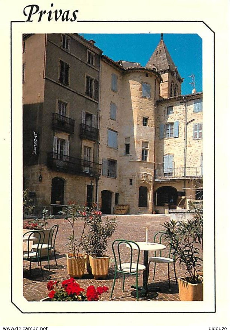 07 - Privas En Vivarais - La Vieille Ville - En Arrière Plan Maison Diane De Poitiers - CPM - Carte Neuve - Voir Scans R - Privas