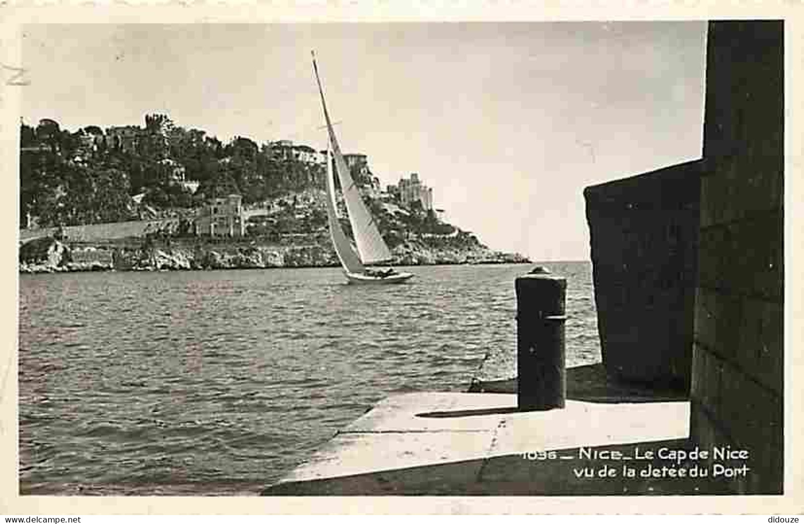 06 - Nice - Le Cap De Nice Vue De La Jetée Du Port - Bateaux - Voiliers - Voiles - CPM - Voir Scans Recto-Verso - Schiffahrt - Hafen