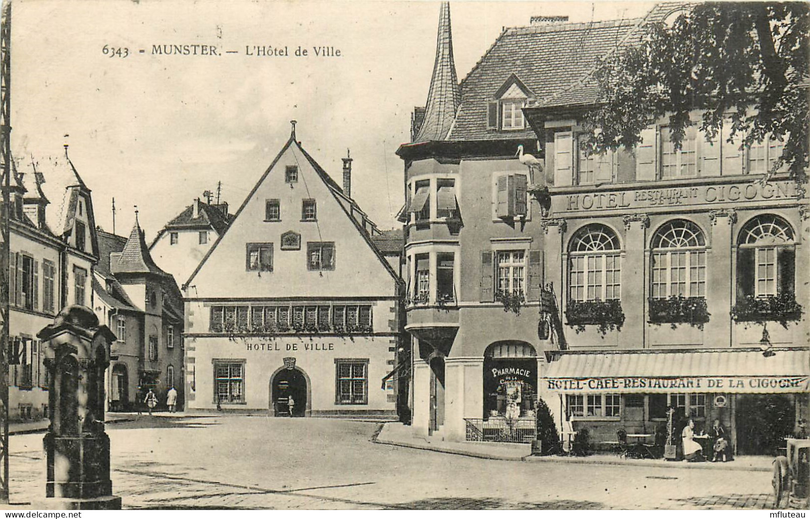 68* MUNSTER  Hotel De Ville          RL42,1306 - Munster
