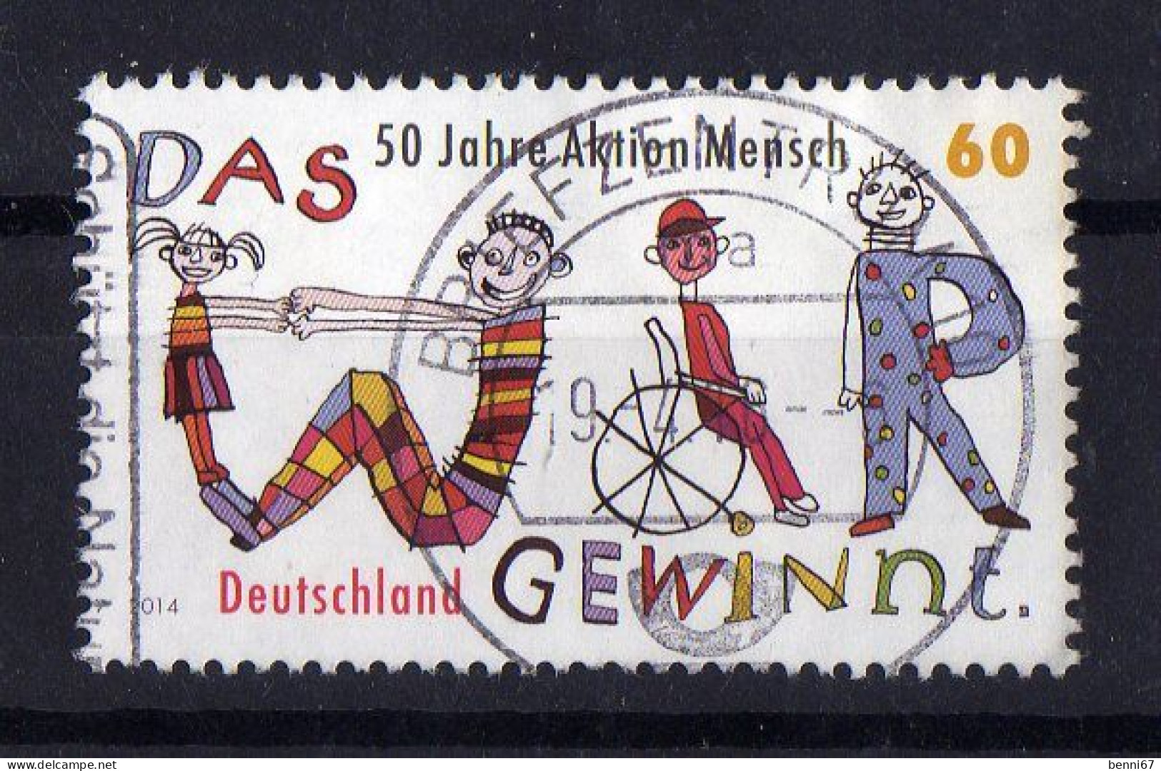 ALLEMAGNE Germany 2014 Aktion Mensch Obl. - Used Stamps