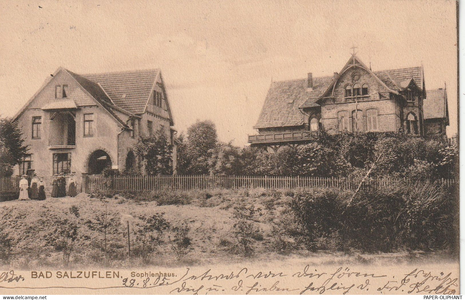 4902 BAD SALZUFLEN, Sophienhaus, 1905 - Bad Salzuflen