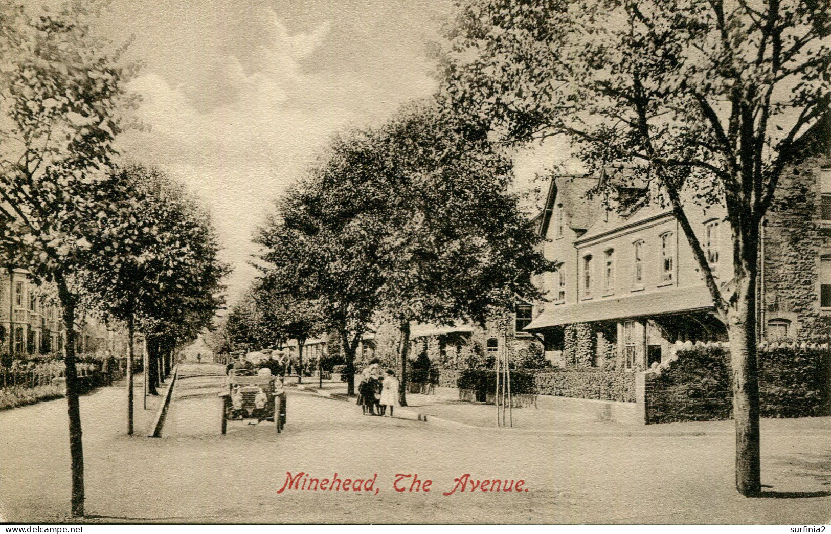 SOMERSET - MINEHEAD - THE AVENUE  Som741 - Minehead