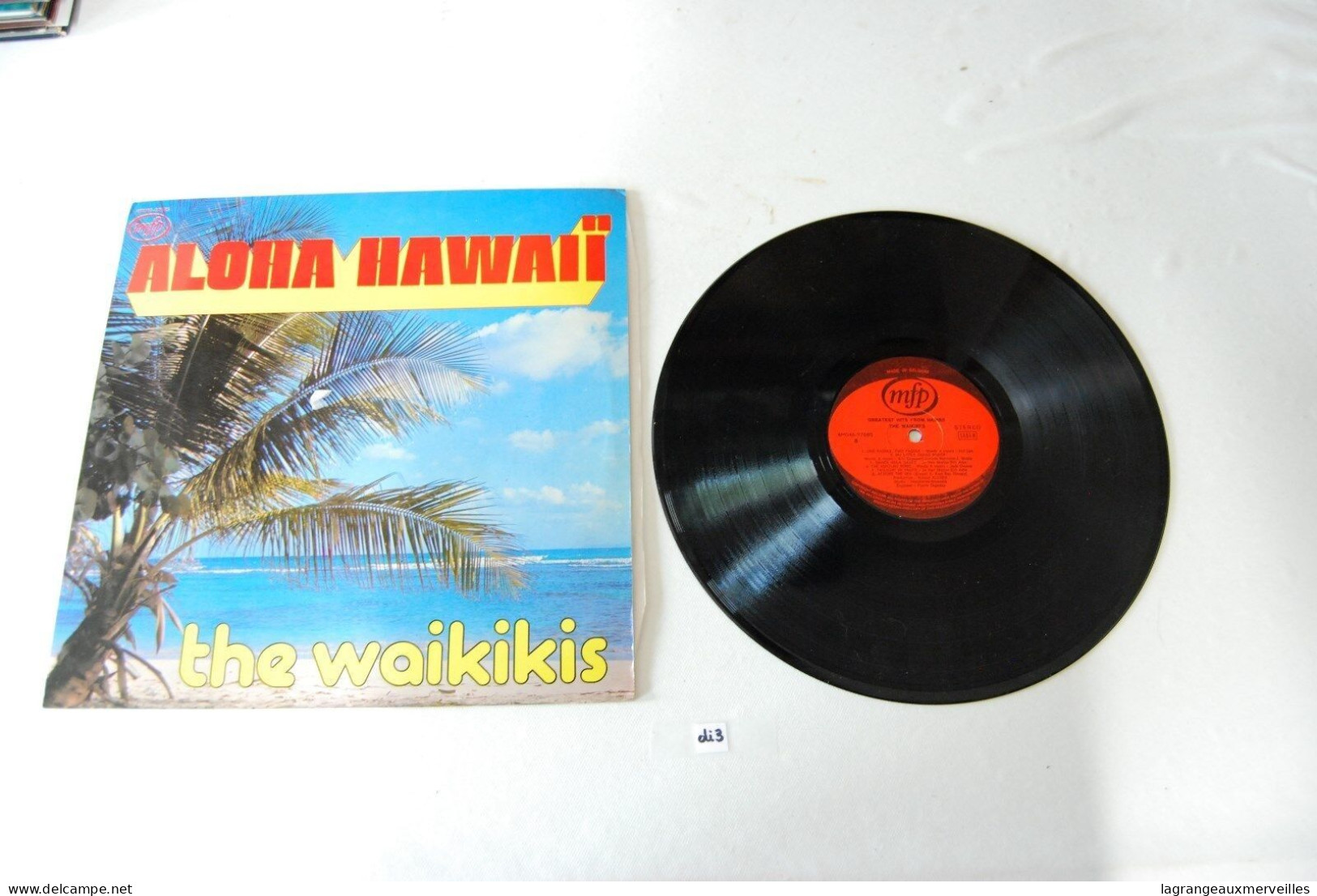 Di3- Vinyl 33 T - Aloha Hawaii - The Waikikis - Rock