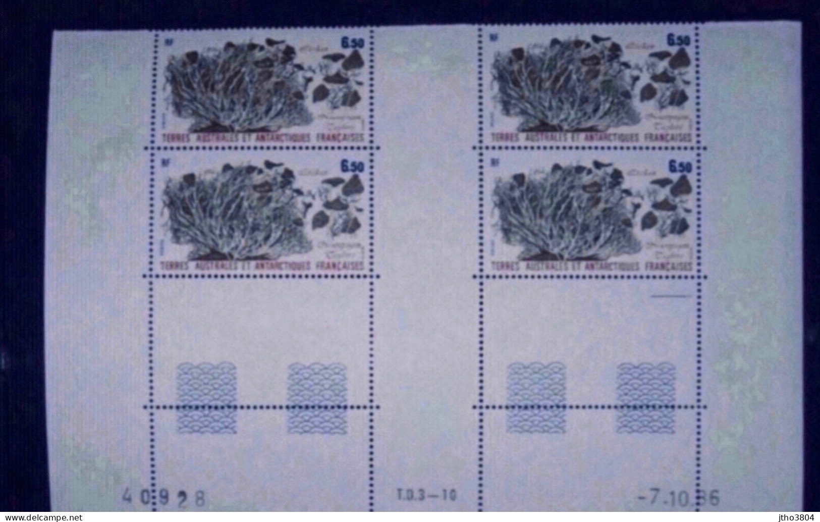 TAAF 1986 EN COIN DATE PO 125 & 126 A 15 % COTE - Unused Stamps