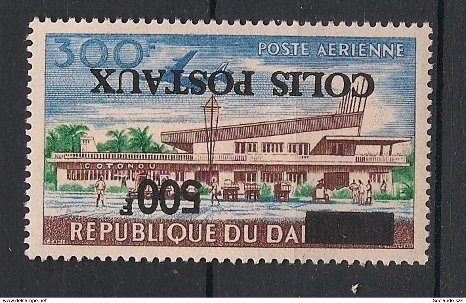 DAHOMEY - 1967 - Colis Postaux CPn°YT. 10a - Variété Surcharge Renversée / Inv. Ovpt. - Neuf Luxe ** / MNH / Postfrisch - Benin - Dahomey (1960-...)