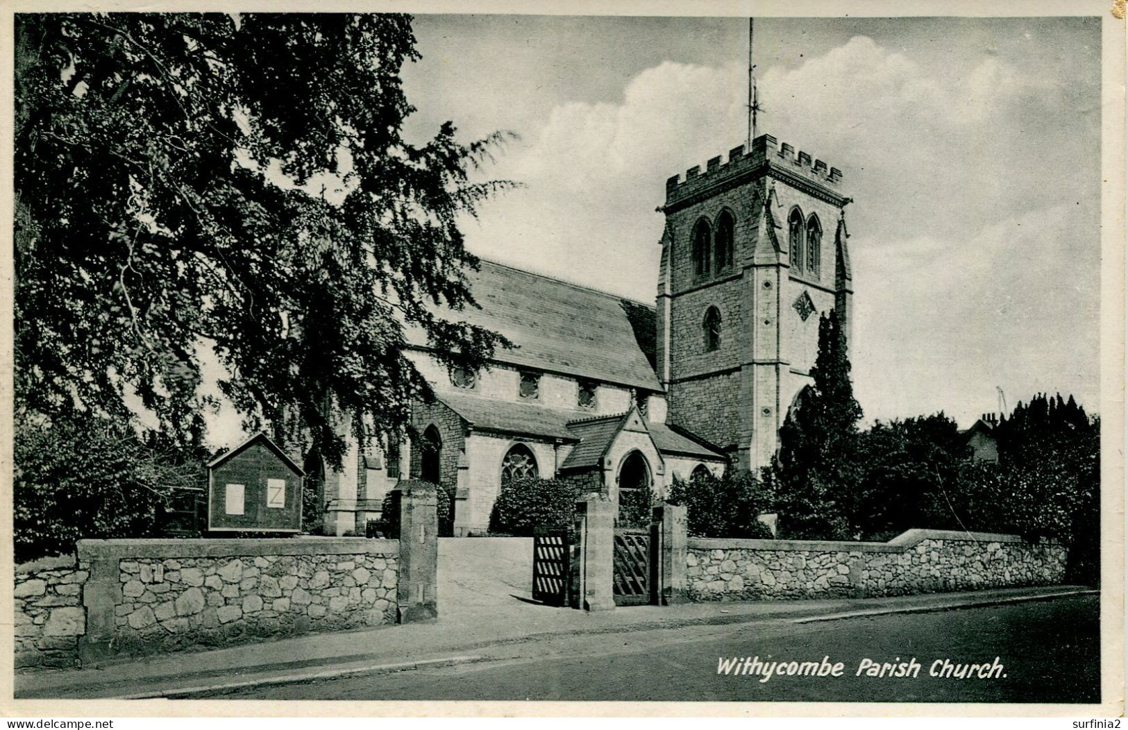 SOMERSET - WITHYCOMBE PARISH CHURCH  Som744 - Other & Unclassified