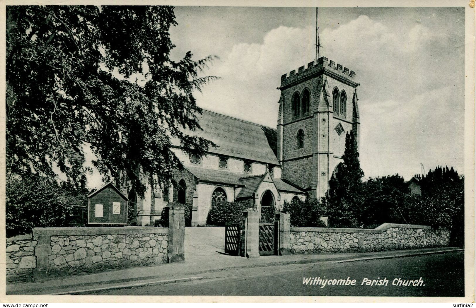 SOMERSET - WITHYCOMBE PARISH CHURCH  Som744 - Otros & Sin Clasificación