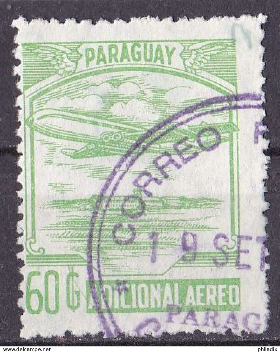 Paraguay Zwangszuschlags Marke Von 1960 O/used (A5-9) - Paraguay