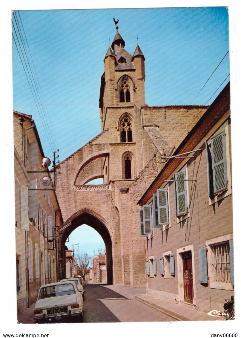 MIRANDE L'Eglise Et L'Arc (carte Photo) - Mirande