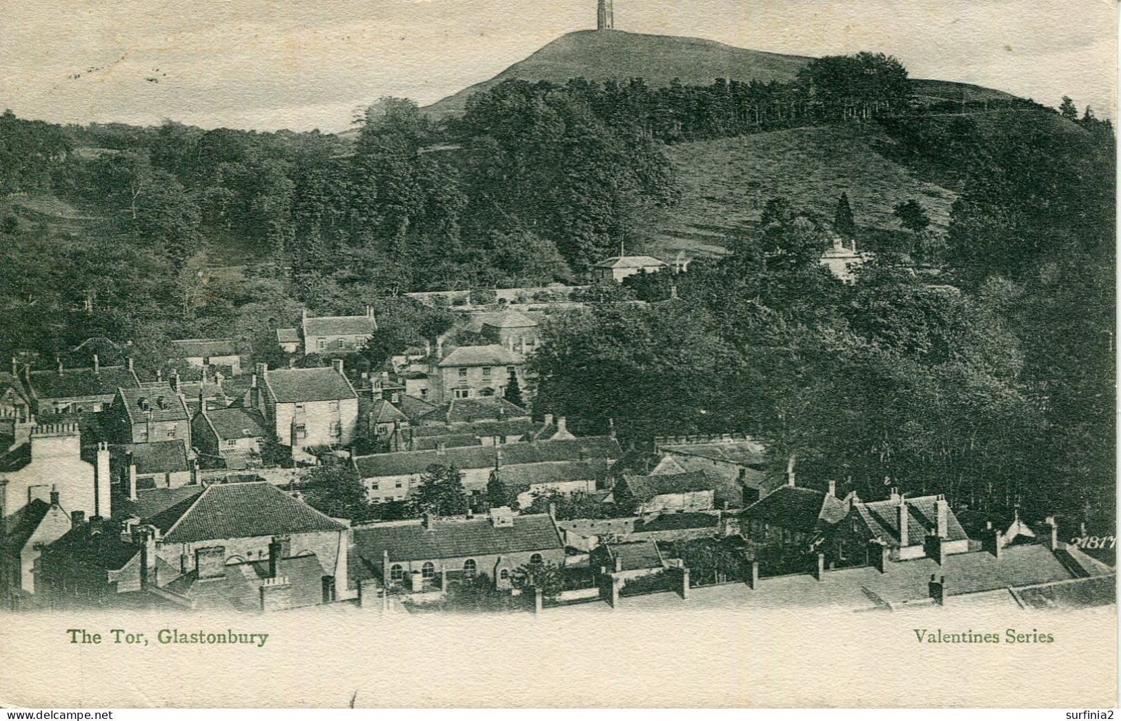 SOMERSET - GLASTONBURY - THE TOR 1907  Som745 - Autres & Non Classés