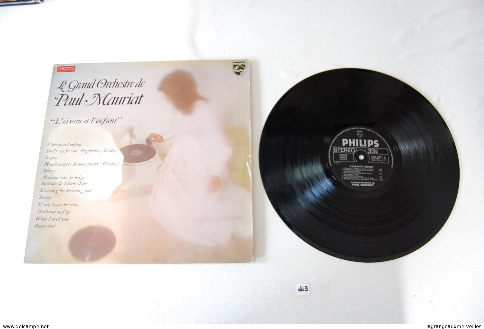 Di3- Vinyl 33 T - Le Grand Orchestre De Paul Mauriat - L'oiseau Et L Enfant - Classical