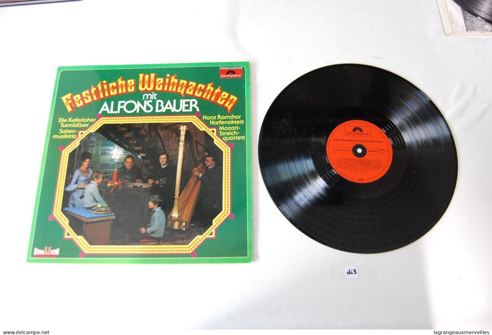 Di3- Vinyl 33 T - Alfons Bauer - Country En Folk