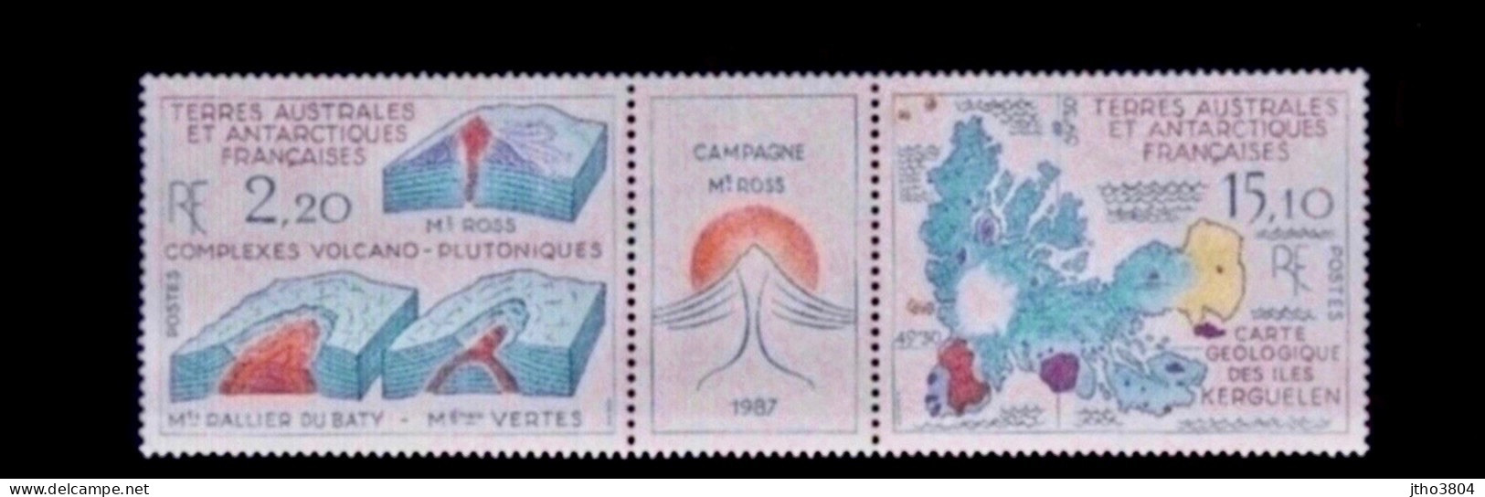 TAAF 1989 TRIPTYQUE N ° 139 A ** - Unused Stamps