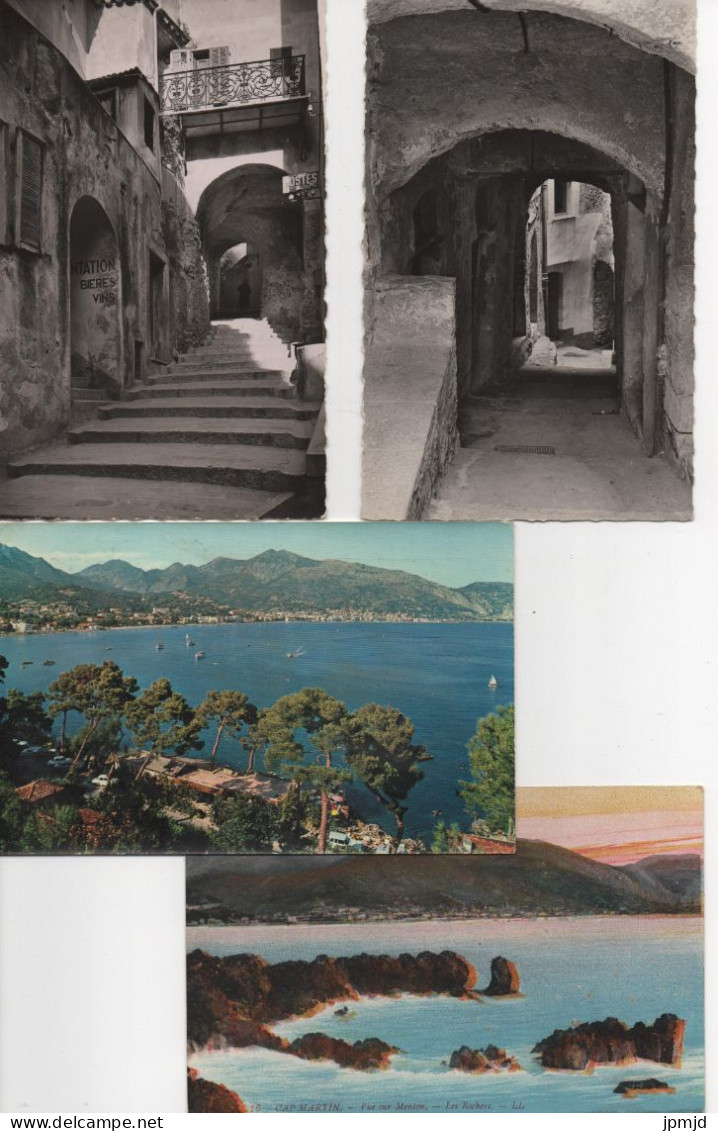 06 - ROQUEBRUNE CAP MARTIN - Lot De 8 Cartes Postales Format 9 X 14 Cm En Tbe - (R011) - Roquebrune-Cap-Martin