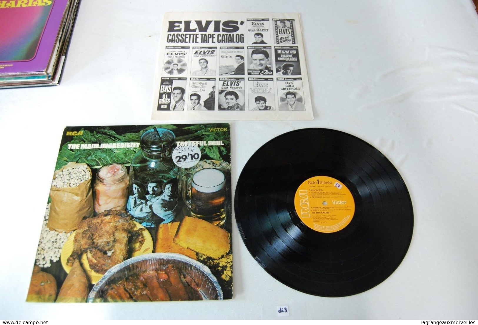 Di3- Vinyl 33 T - The Main Ingredient - Victor - Elvis Prestley - Rock