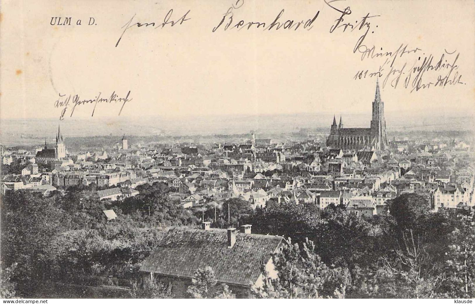 Ulm - Panorama Gel.19?? - Ulm