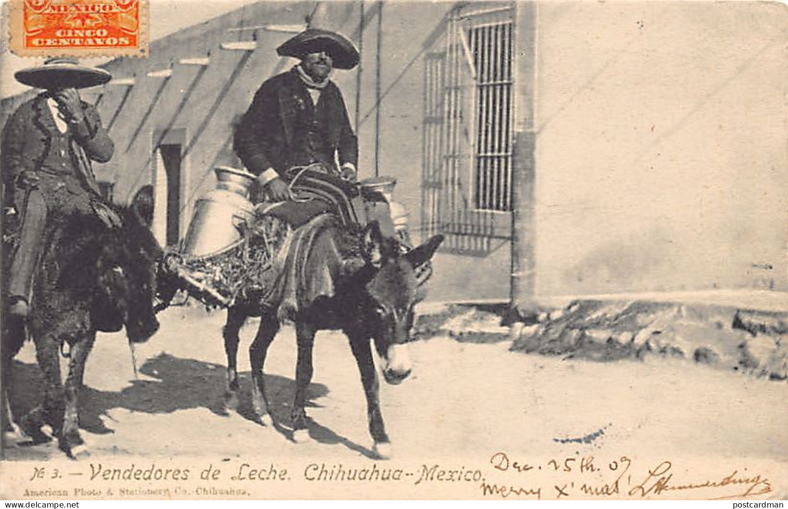 México - CHIHUAHUA - Vendedores De Leche - Ed. American Photo & Stationery Co. 3 - Mexico