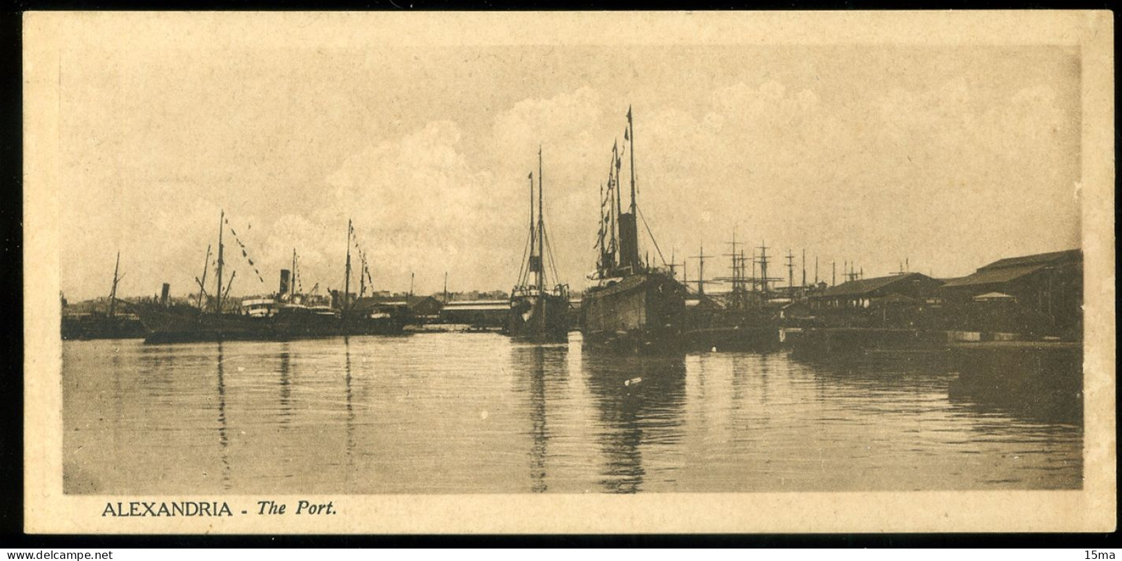 ALEXANDRIA The Port Scortzis Format Réduit Reduced Size - Alexandrie