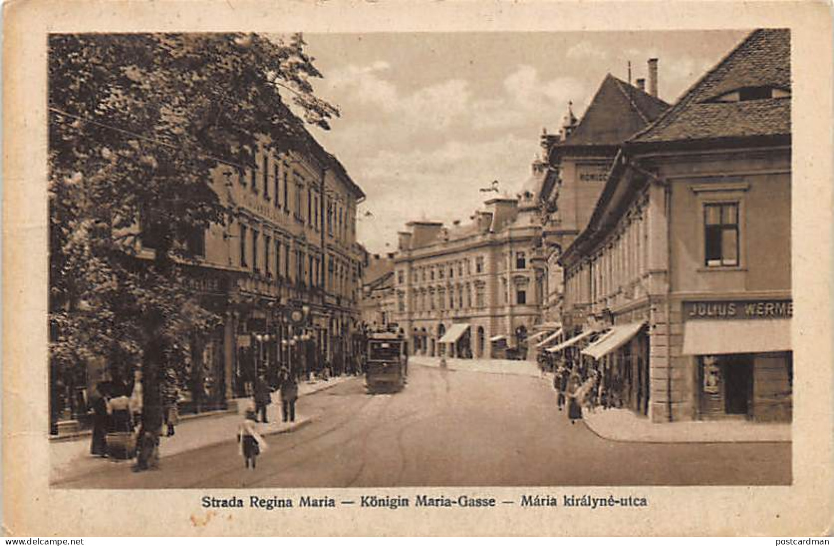 Romania - SIBIU (Hermannstadt) - Strada Regina Maria - Rumania