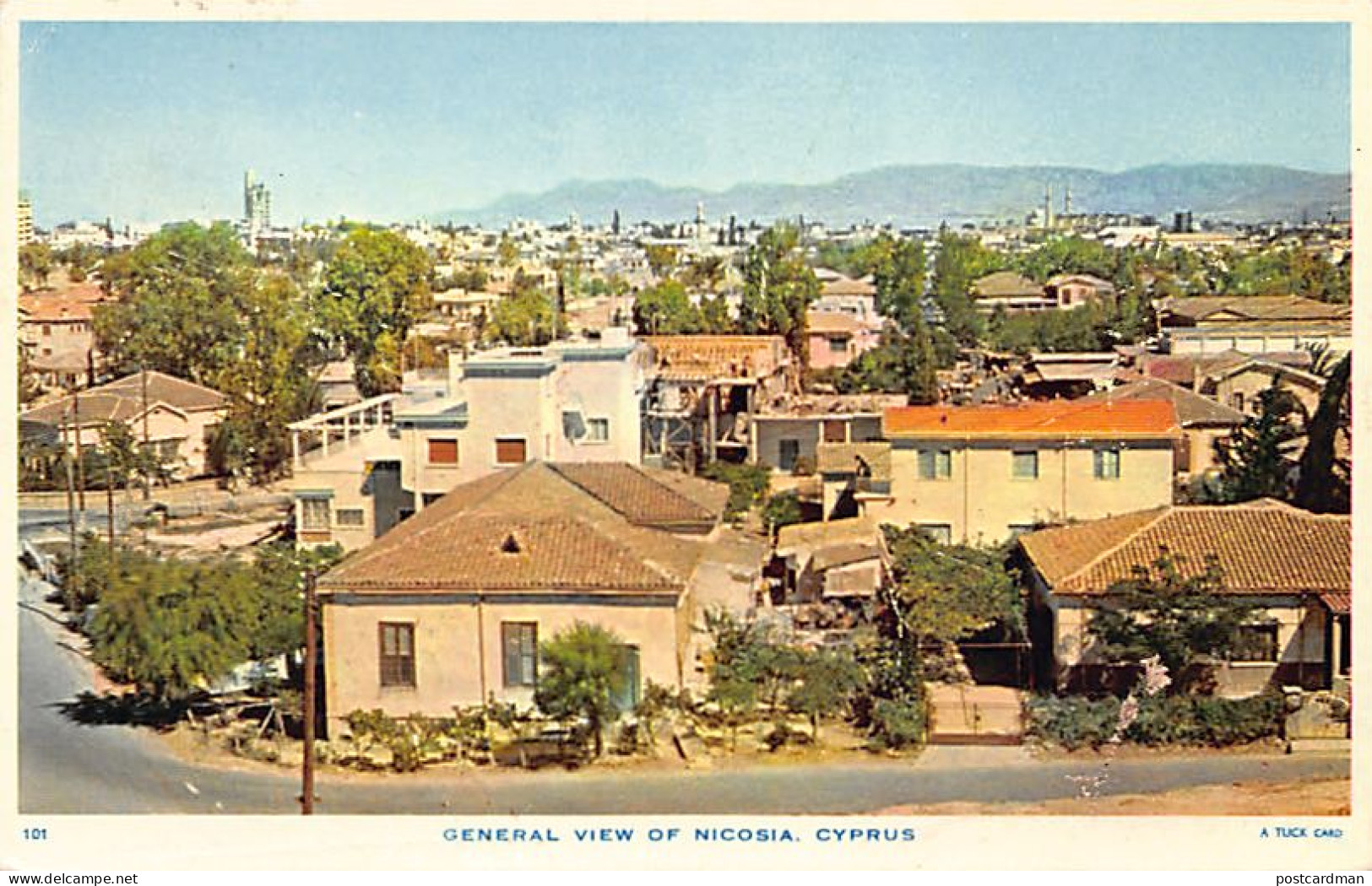 Cyprus - NICOSIA - General View - Publ. Raphael Tuck 101 - Cipro