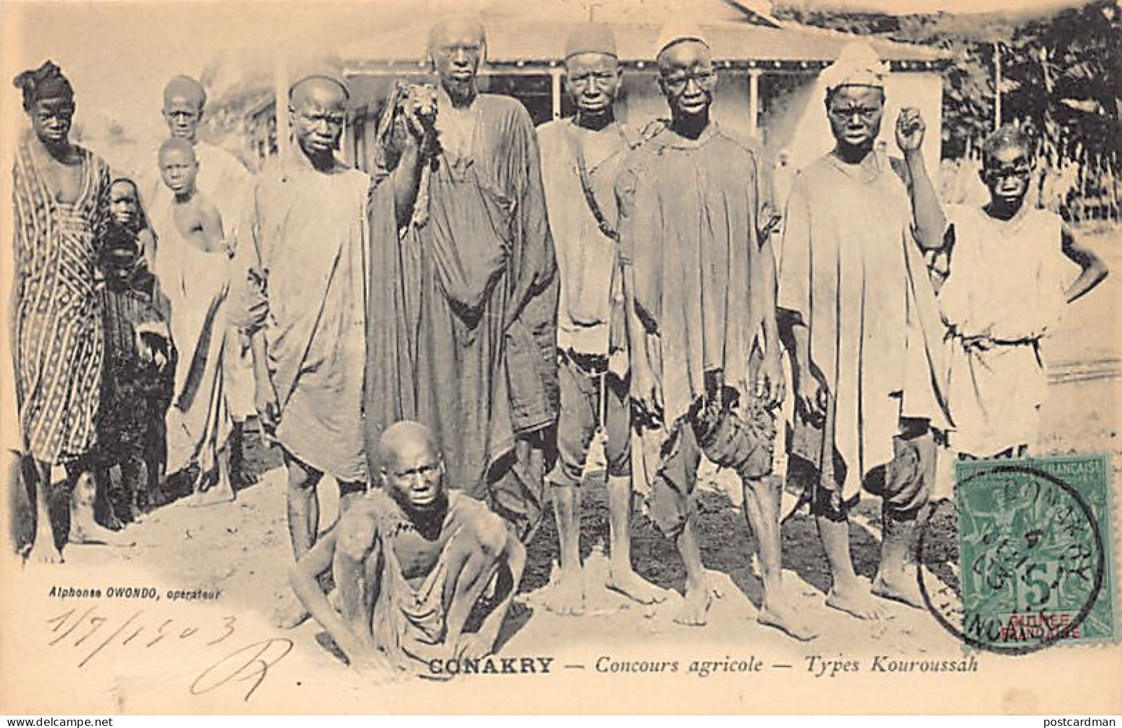 Guinée - CONAKRY - Concours Agricole - Types Kouroussah - Ed. Alphonse Owondo  - Guinea