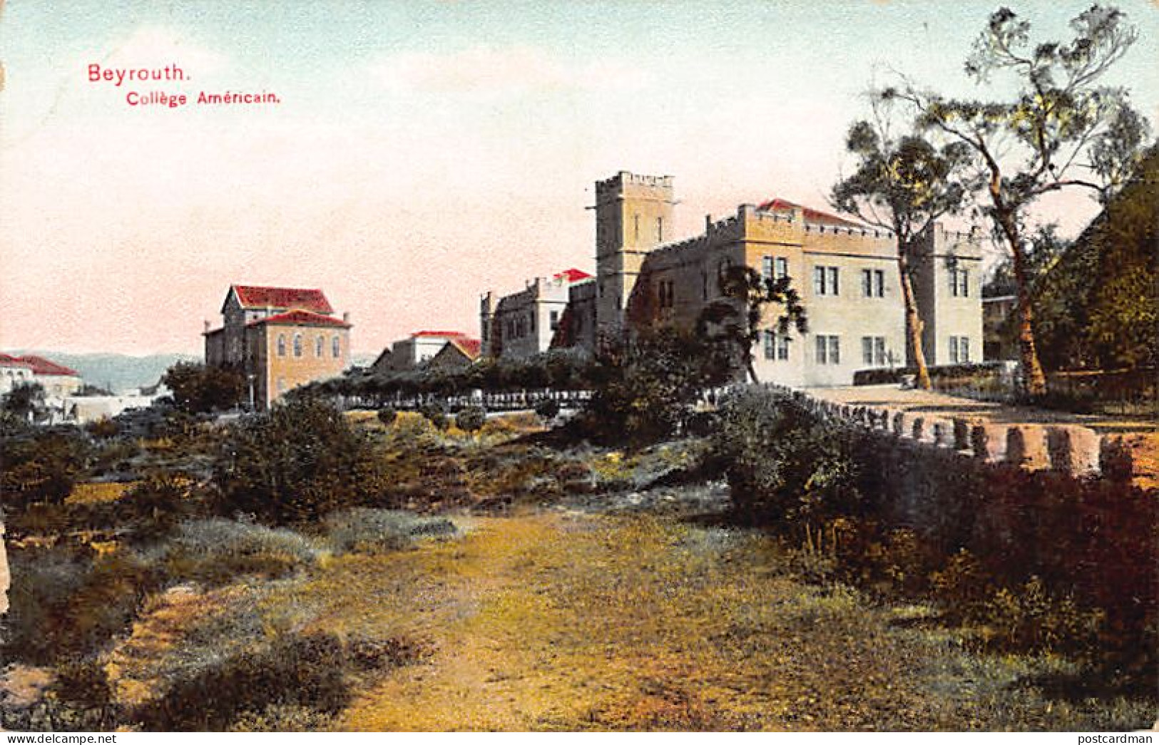 Liban - BEYROUTH - Collège Américain - Ed. André Terzis & Fils  - Líbano