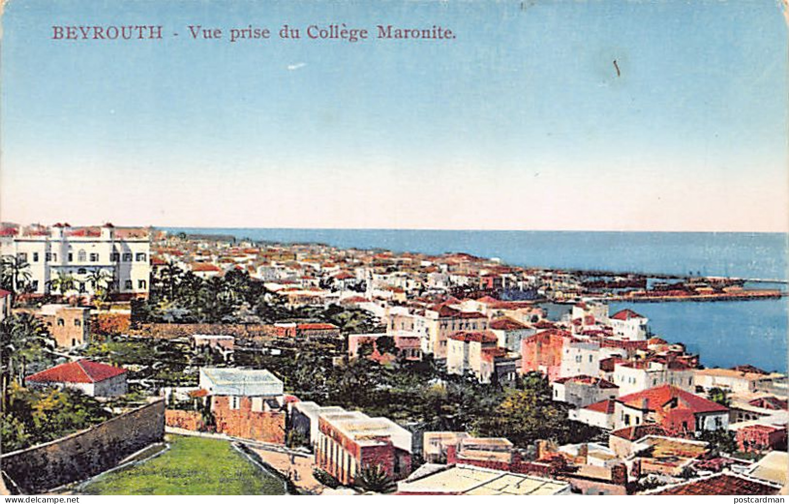 Liban - BEYROUTH - Vue Prise Du Collège Maronite - Ed. Sarrafian Bros. 24 - Libanon